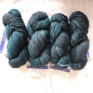 Malabrigo Rios 4 skeins Pines yarn NWT